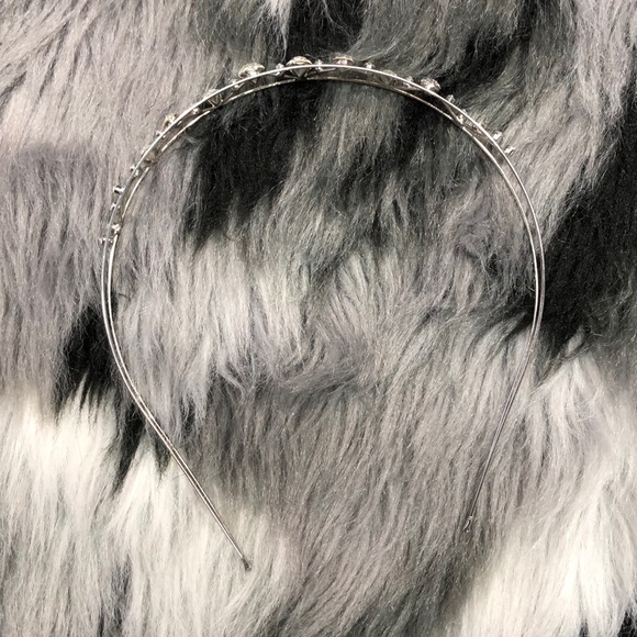 SOLD Silver Rhinestone Embellished - Picture 7 of 8